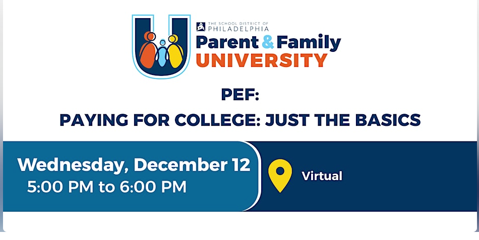 PEF: Paying for College: Just the Basics